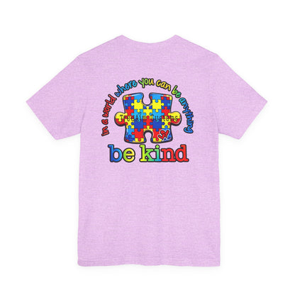 support squad, Be Kind Autism Puzzle T-Shirt