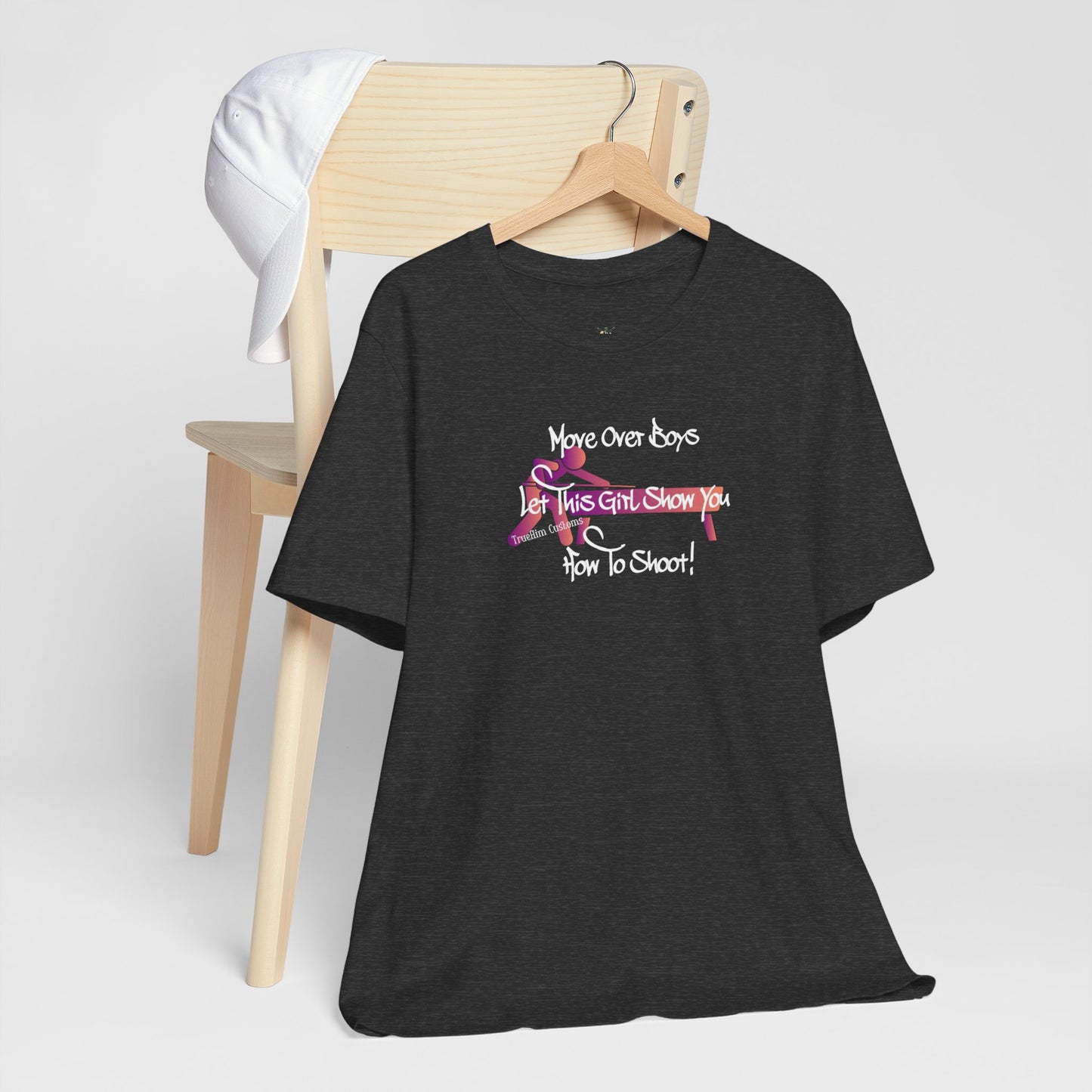 Move Over Boys let this Girl Show You How to Shoot billiards Graphic Tee