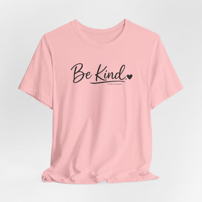 Be Kind Heart T-Shirt — Minimalist Positive Message Tee