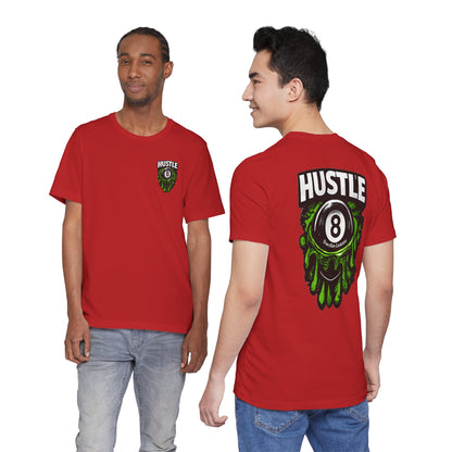 Hustle 8 Ball Tee — Billiards Graphic T-Shirt