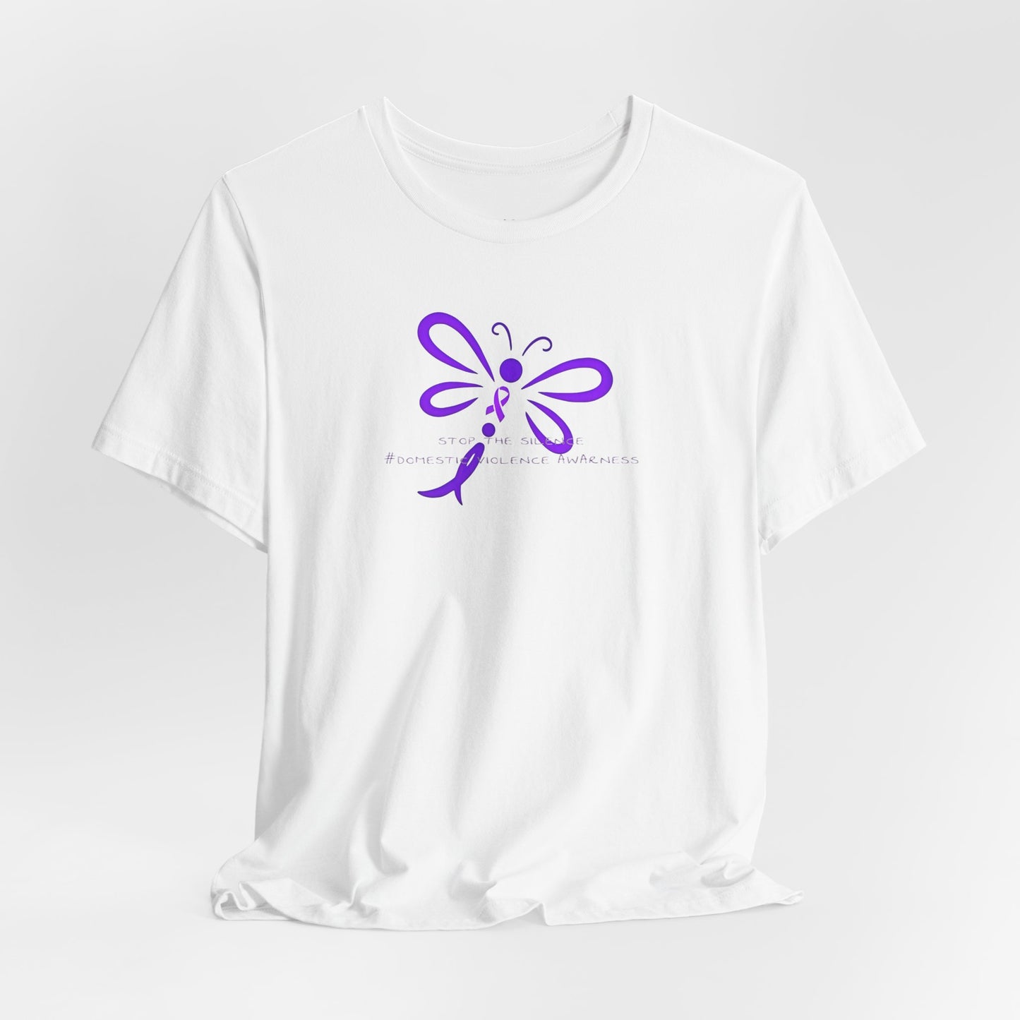 Stop the silence domestic violence awareness T-Shirt
