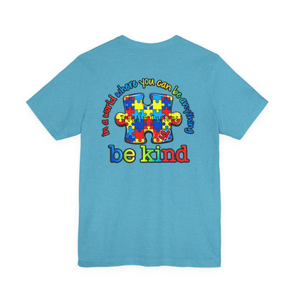 support squad, Be Kind Autism Puzzle T-Shirt