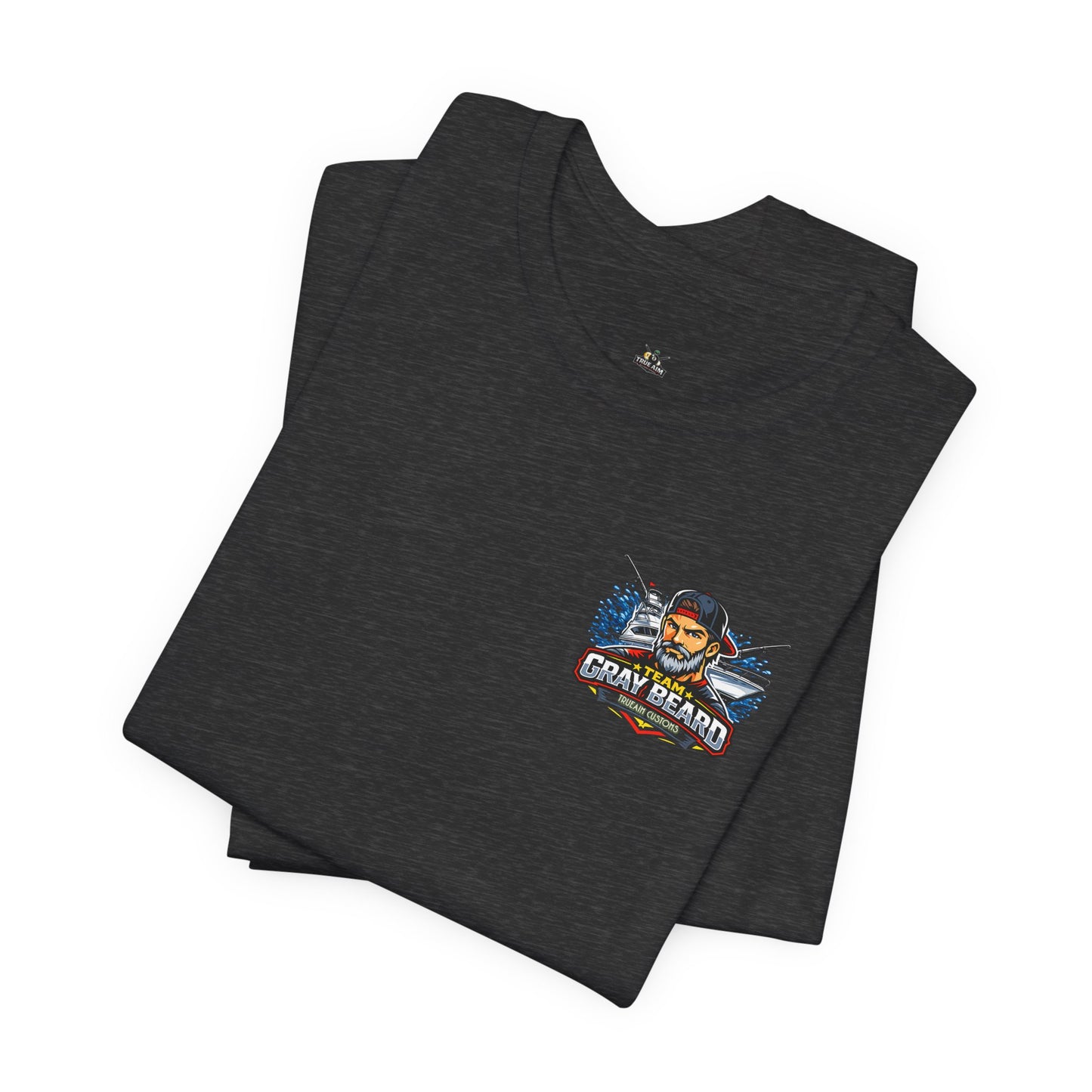 Gray Beard Fishing boat T-Shirt – "Team Gray Beard" Graphic Tee