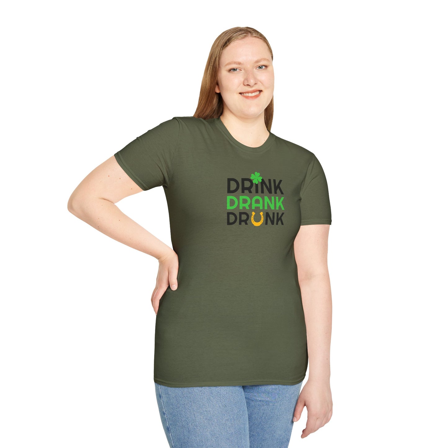 "Drink Drank Drunk" St. Patrick's Day Party Tee