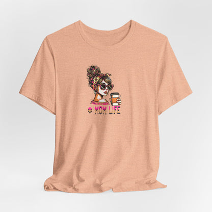 #MOM LIFE Coffee tee- unisex