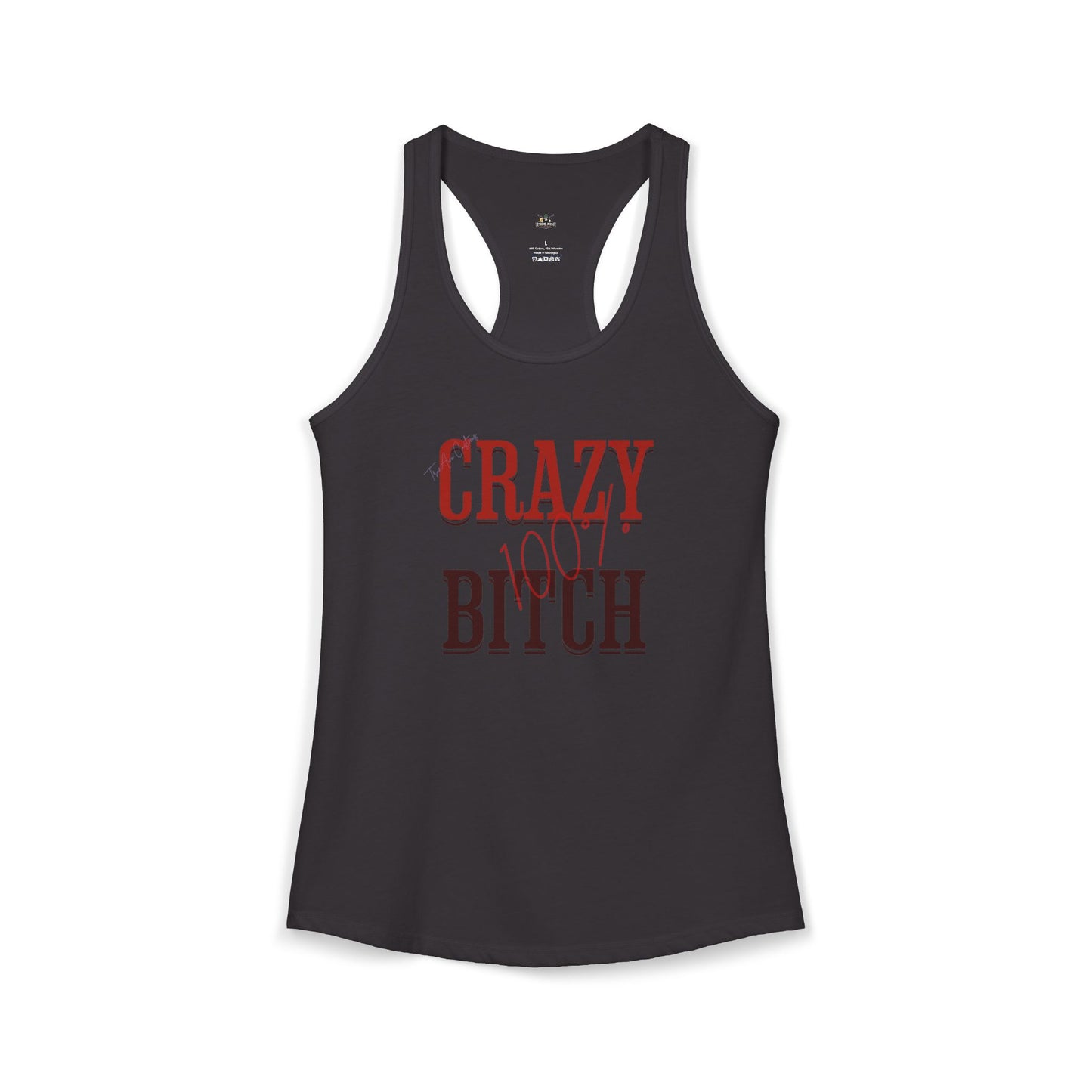 Women's 100% B*tch Racerback Tank