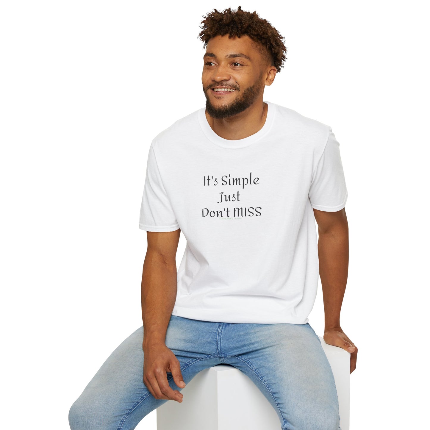 It's Simple Just Don't MISS billiards Tee