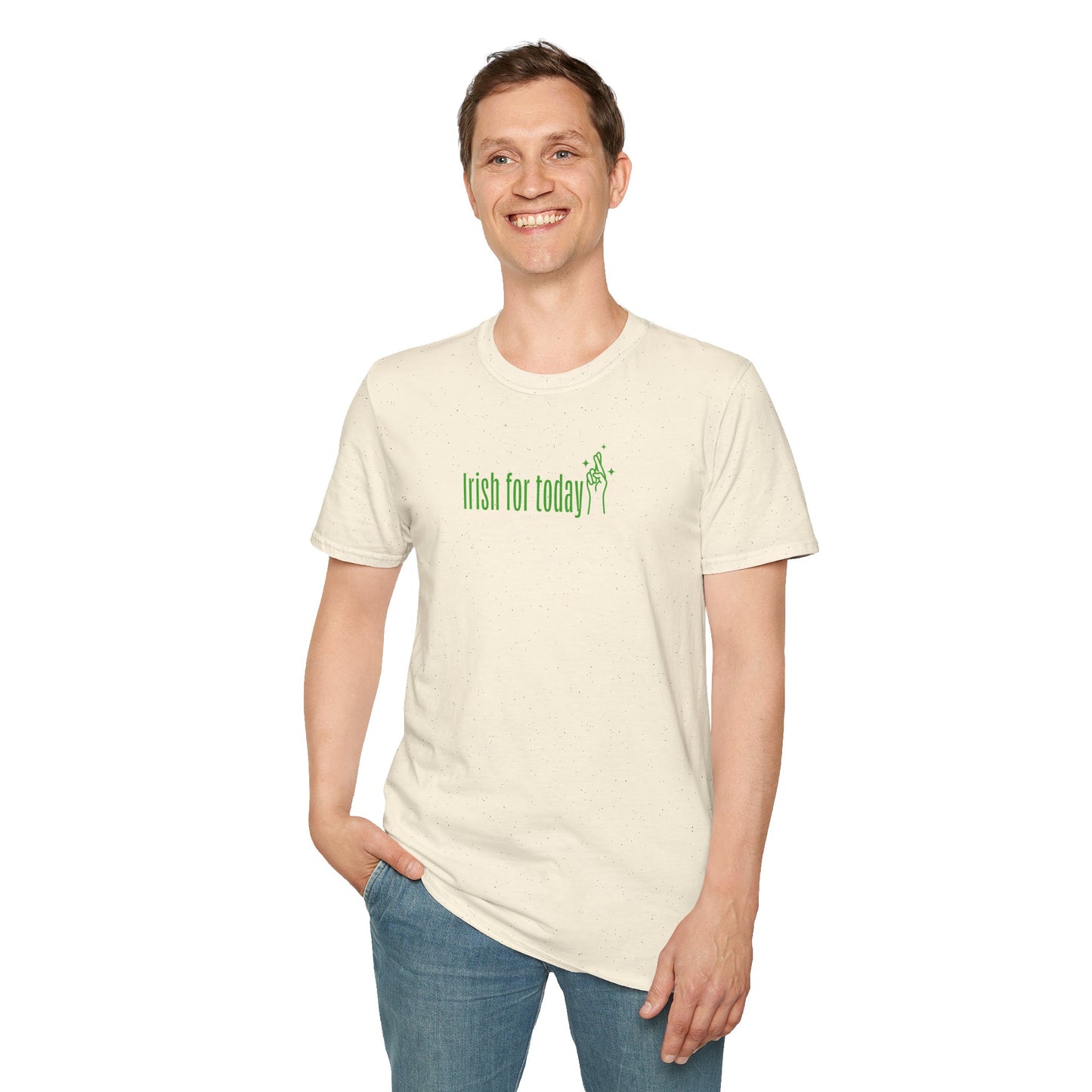 Irish For Today T-Shirt — St. Patrick's Day Shamrock Tee