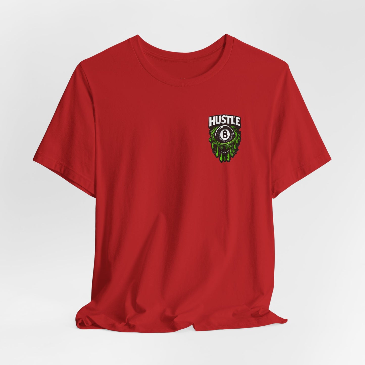 Hustle 8 Ball Tee — Billiards Graphic T-Shirt