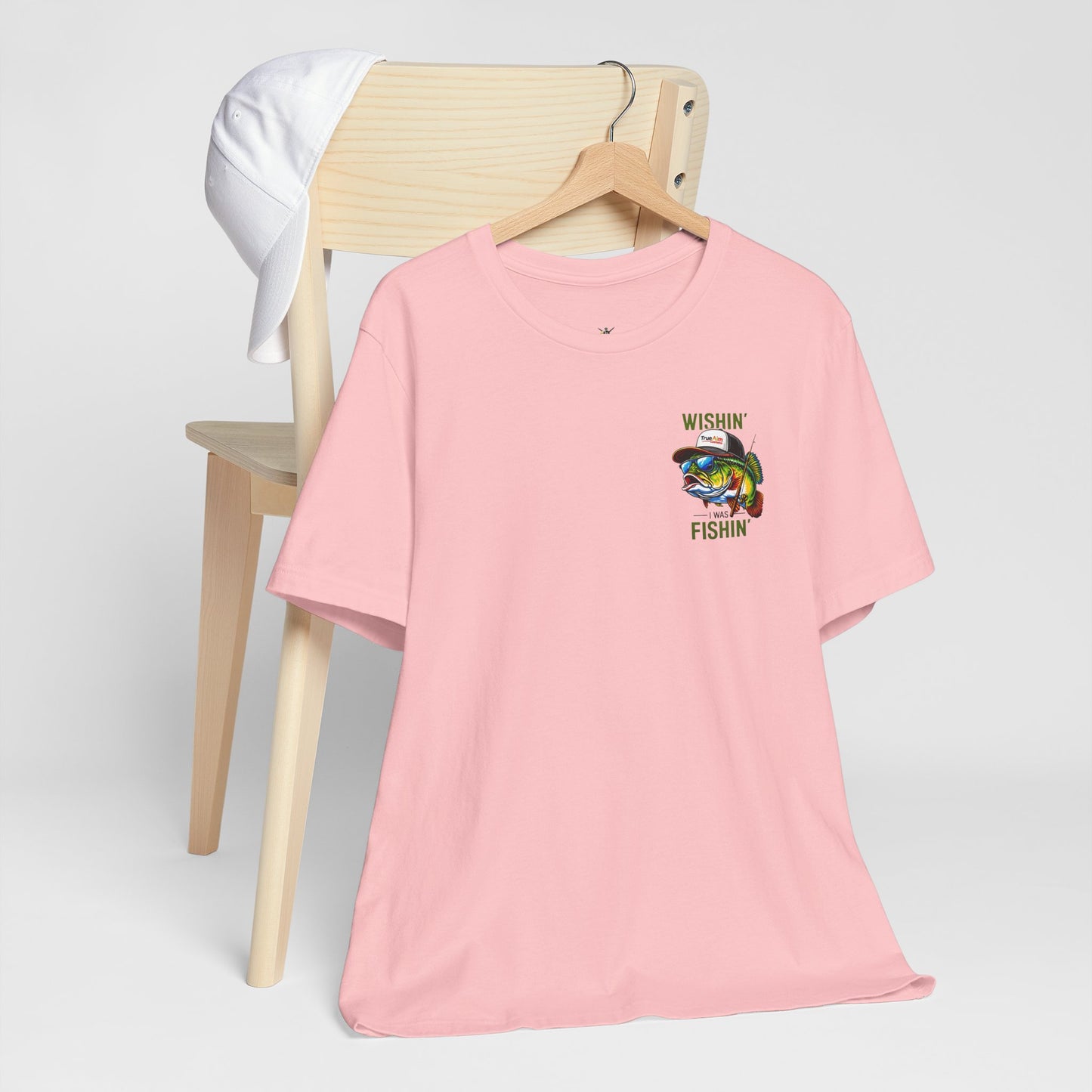 "Wishin' & Fishin'" Bass Graphic Tee