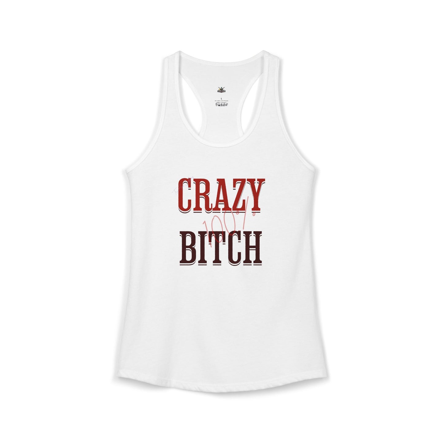 Women's 100% B*tch Racerback Tank