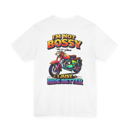 "I'm Not Bossy... I Just Ride Better!" Vintage Bike Graphic