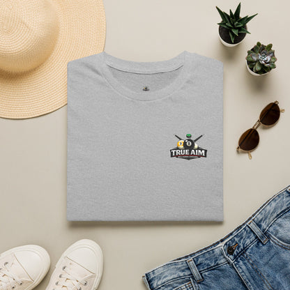 Pool Strategy T-Shirt — “My Pool Strategy Is Top Secret” Billiards Tee