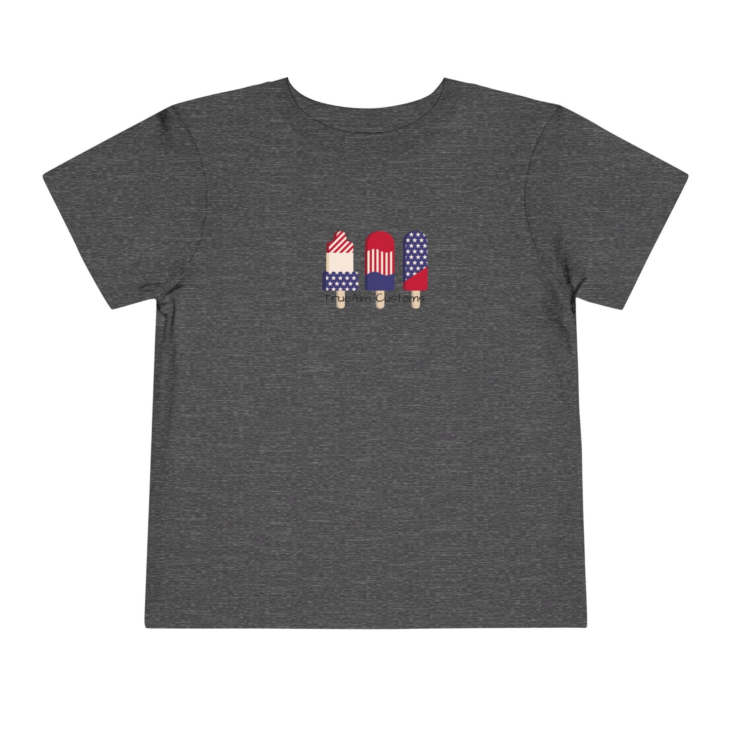 Toddler Tee — Patriotic Popsicle 4th of July Kids Shirt