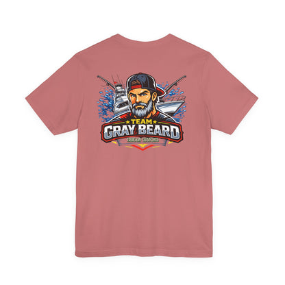 Gray Beard Fishing boat T-Shirt – "Team Gray Beard" Graphic Tee