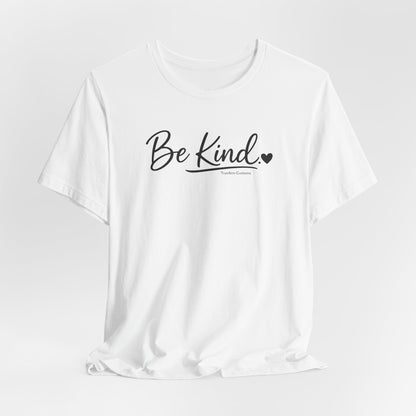 Be Kind Heart T-Shirt — Minimalist Positive Message Tee