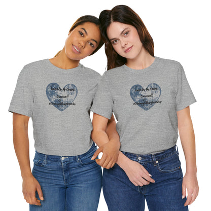 Stroke Survivor T-Shirt — "Stronger Than Yesterday" Support Tee