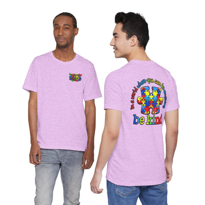 support squad, Be Kind Autism Puzzle T-Shirt