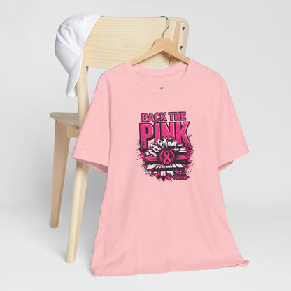 "Back The Pink” Breast Cancer Support Tee
