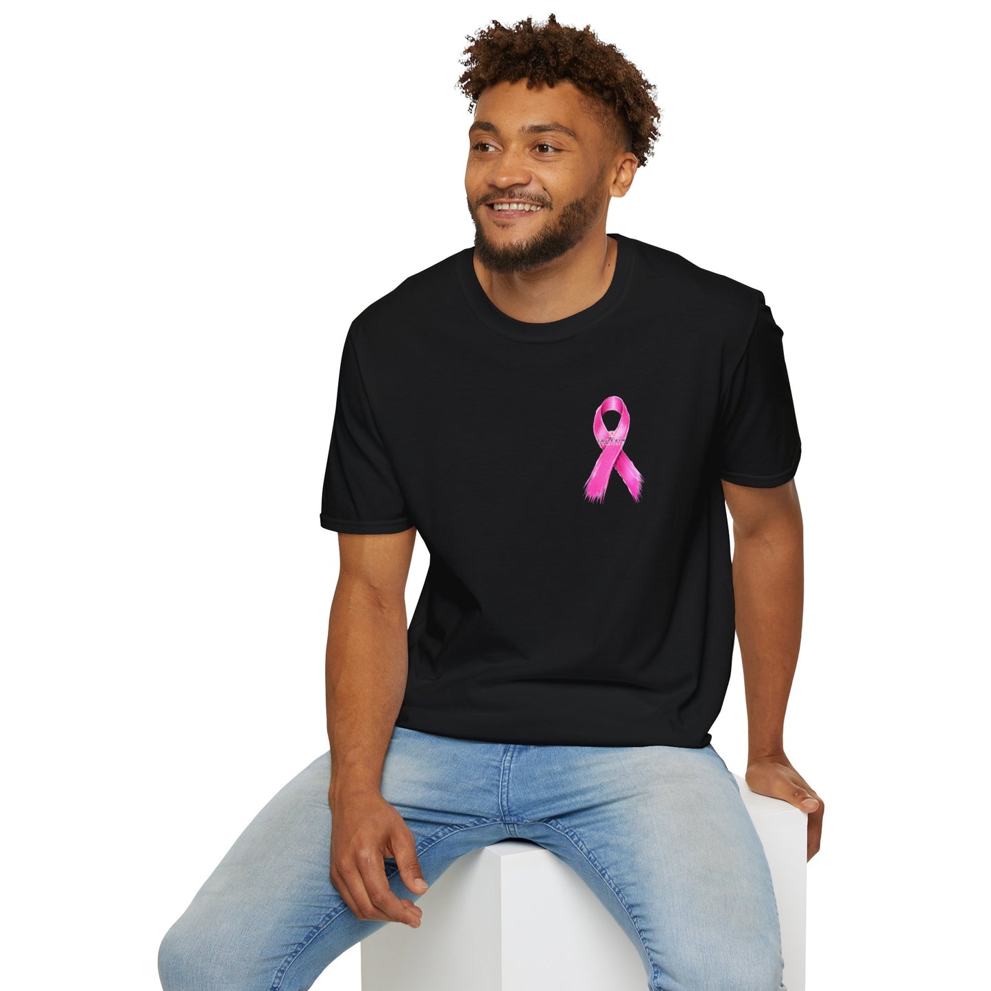 Breast Cancer Awareness Pink Ribbon Tee