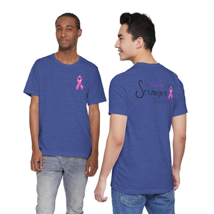 Breast Cancer Recovery Tee — "The Comeback Is Always Stronger Than The Setback"