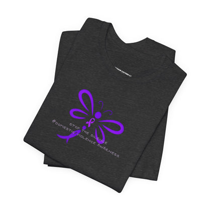 Stop the silence domestic violence awareness T-Shirt