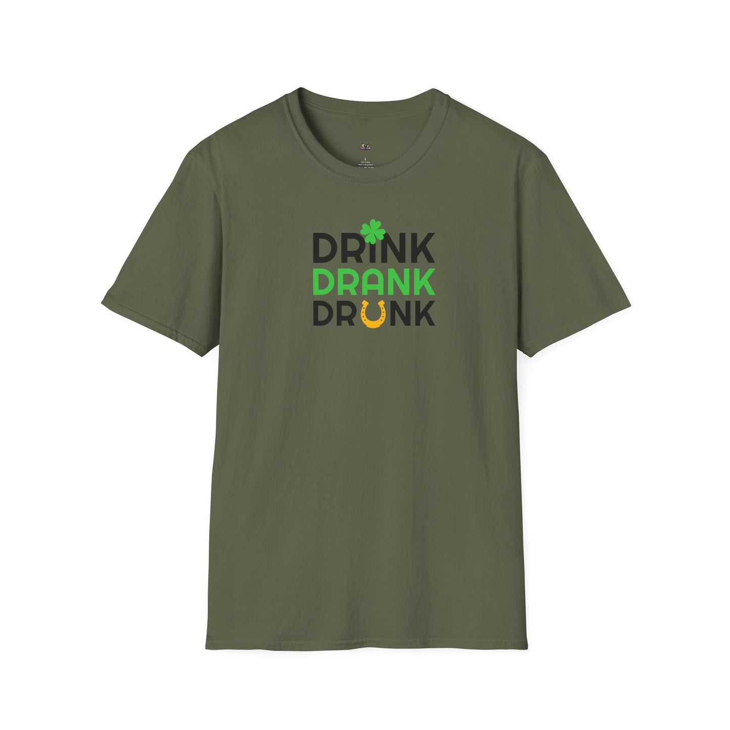 "Drink Drank Drunk" St. Patrick's Day Party Tee