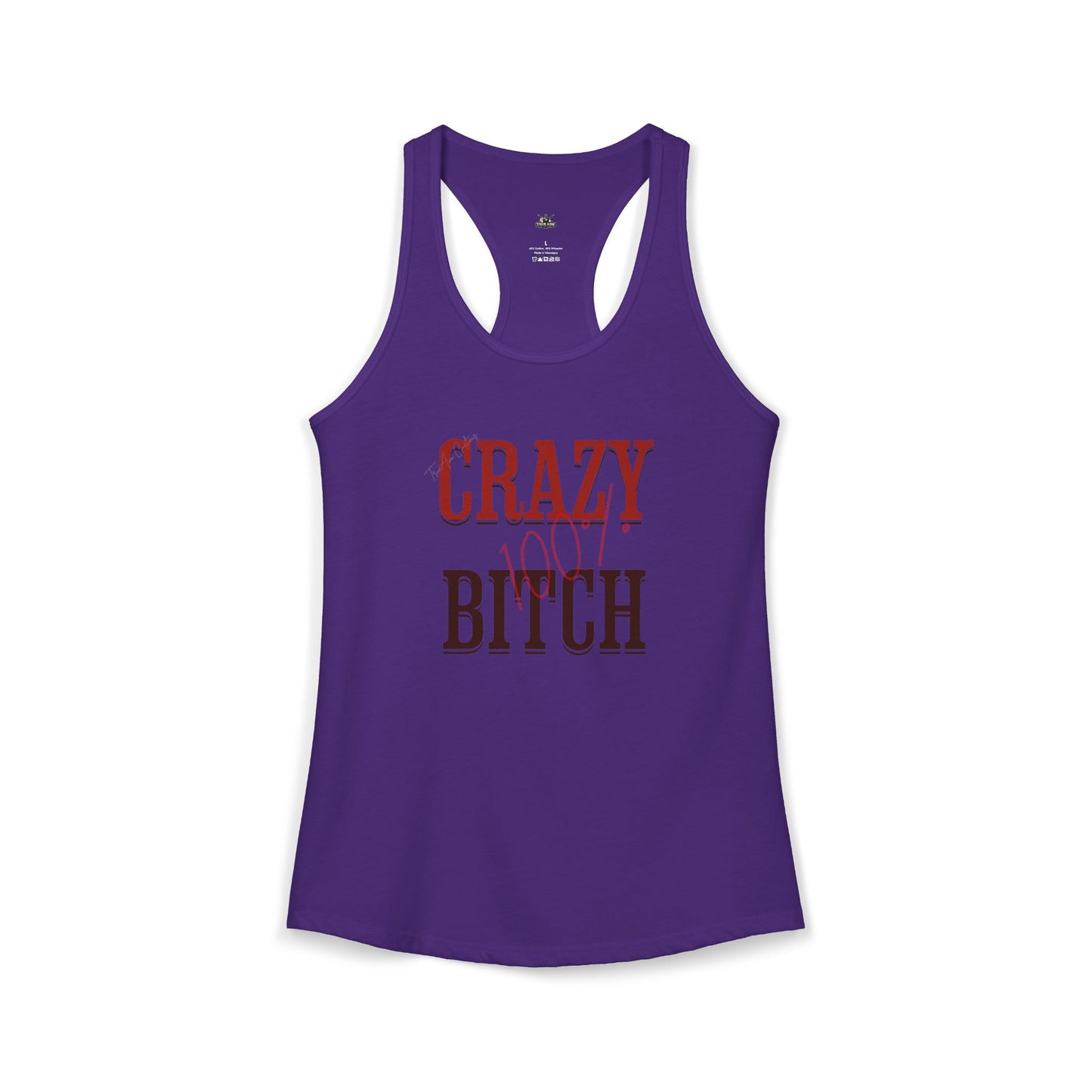 Women's 100% B*tch Racerback Tank