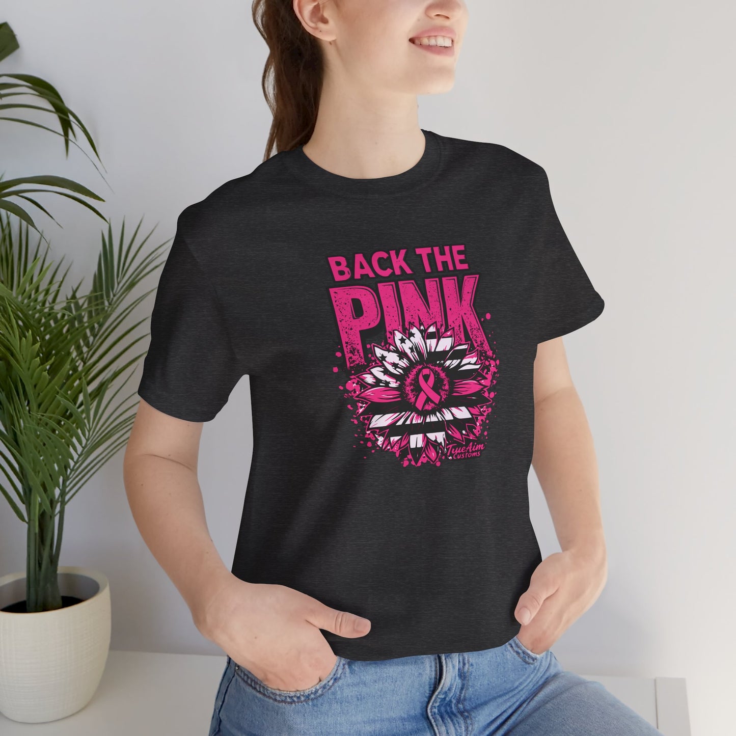 "Back The Pink” Breast Cancer Support Tee