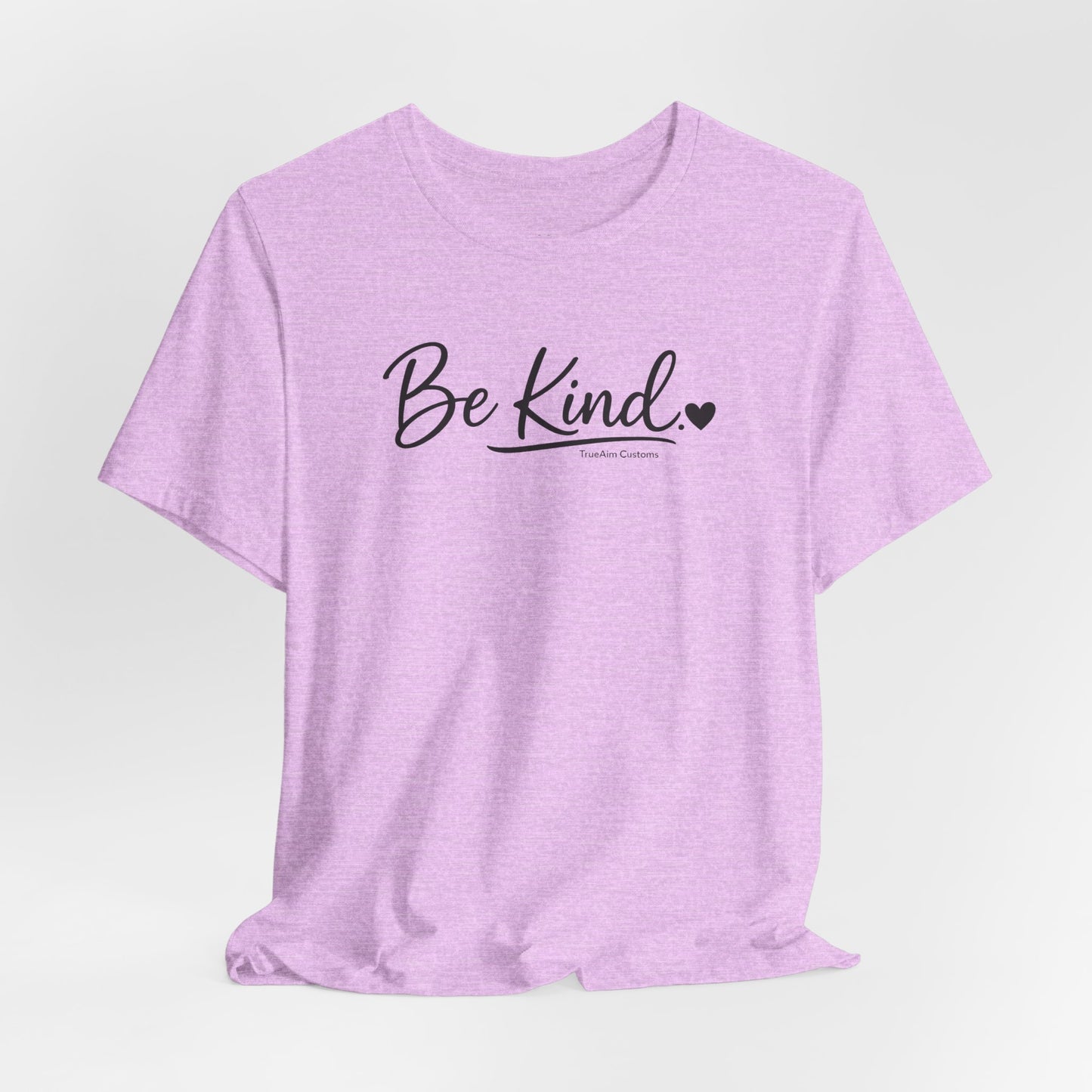 Be Kind Heart T-Shirt — Minimalist Positive Message Tee