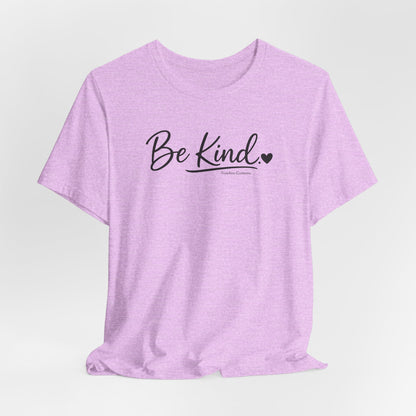 Be Kind Heart T-Shirt — Minimalist Positive Message Tee