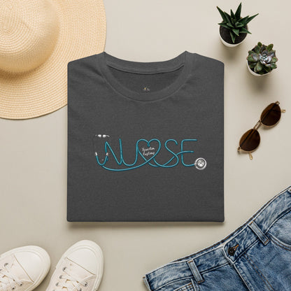 Heart Accent Nursing T-Shirt