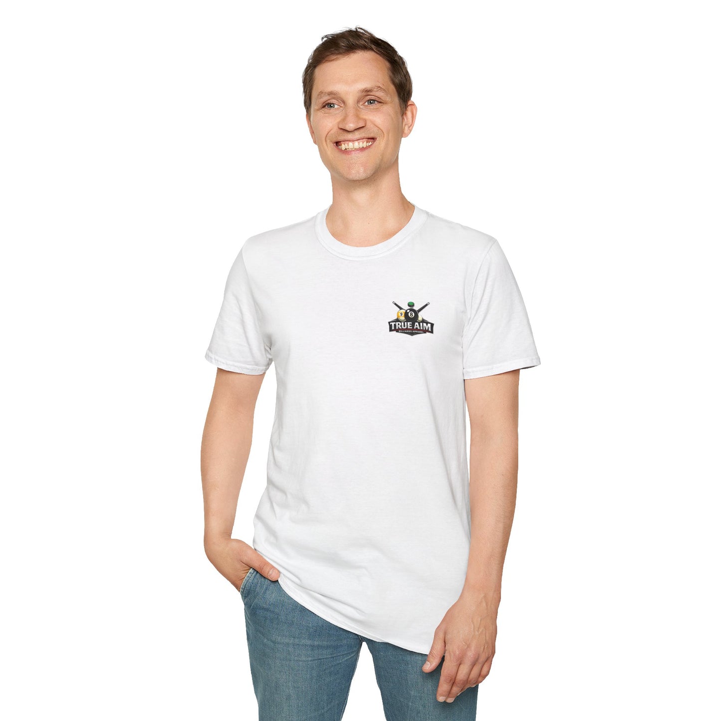 Pool Strategy T-Shirt — “My Pool Strategy Is Top Secret” Billiards Tee