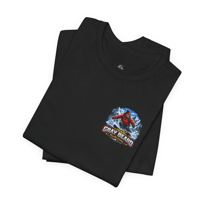 Gray Beard Ski Team T-Shirt — Vintage Mountain Skiing Graphic Tee
