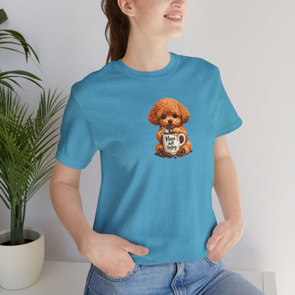 Poodle Puppy with ’Nope not today' Coffee Mug Tee