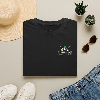 Pool Strategy T-Shirt — “My Pool Strategy Is Top Secret” Billiards Tee