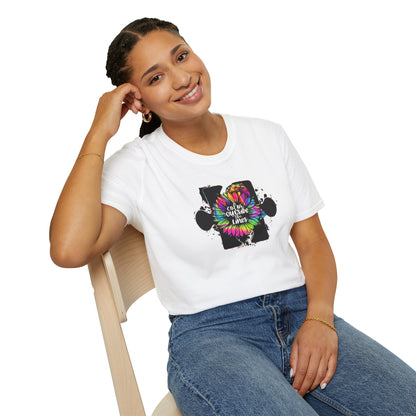 Color outside the lines t shirt