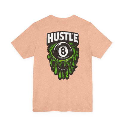 Hustle 8 Ball Tee — Billiards Graphic T-Shirt