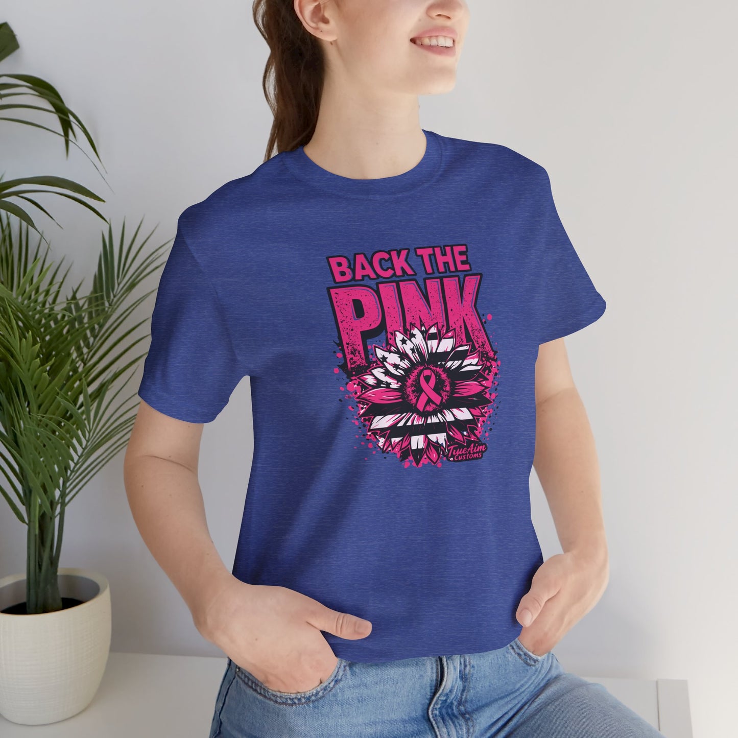 "Back The Pink” Breast Cancer Support Tee