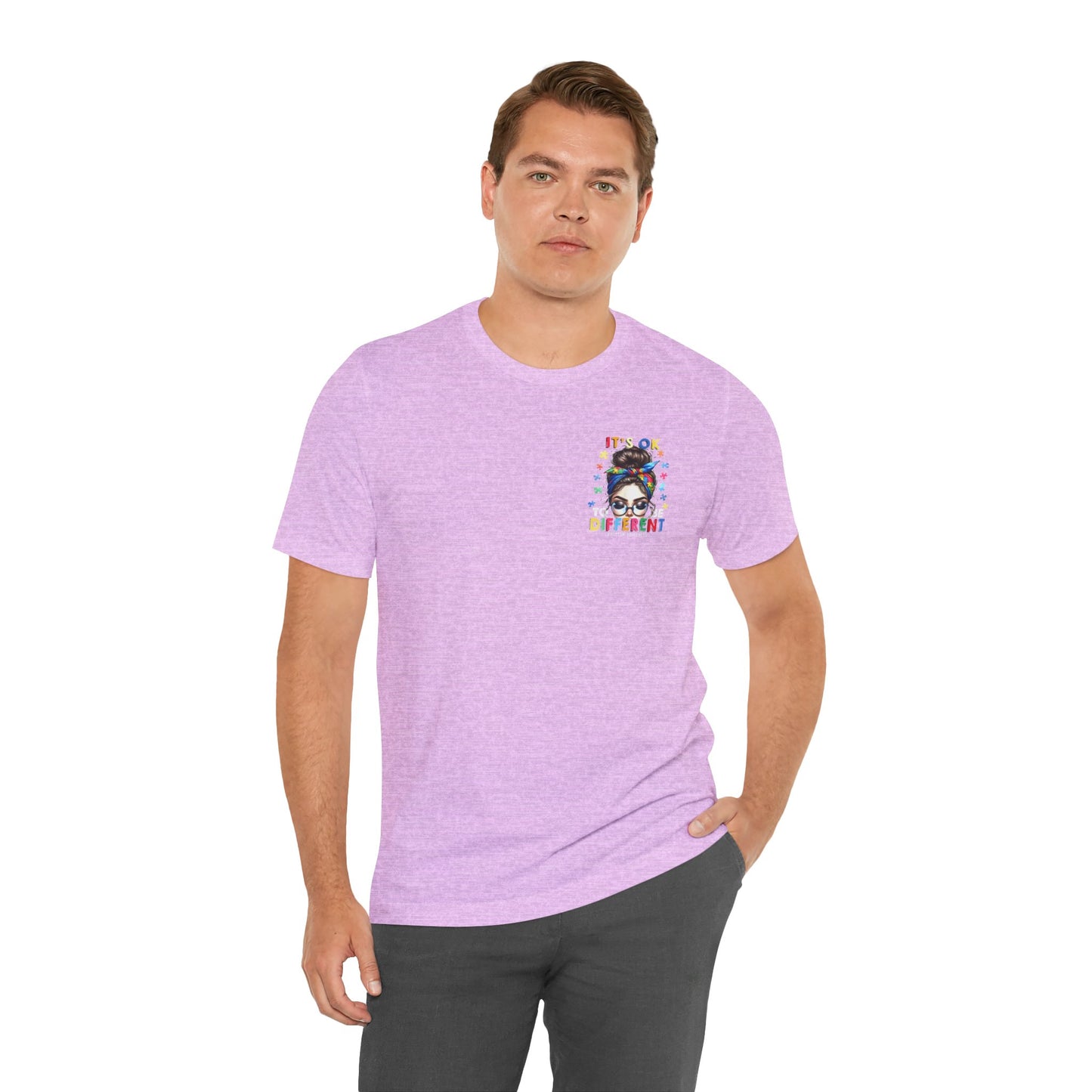 Autism Awareness Tee — "It's OK to Be Different" Graphic T-Shirt
