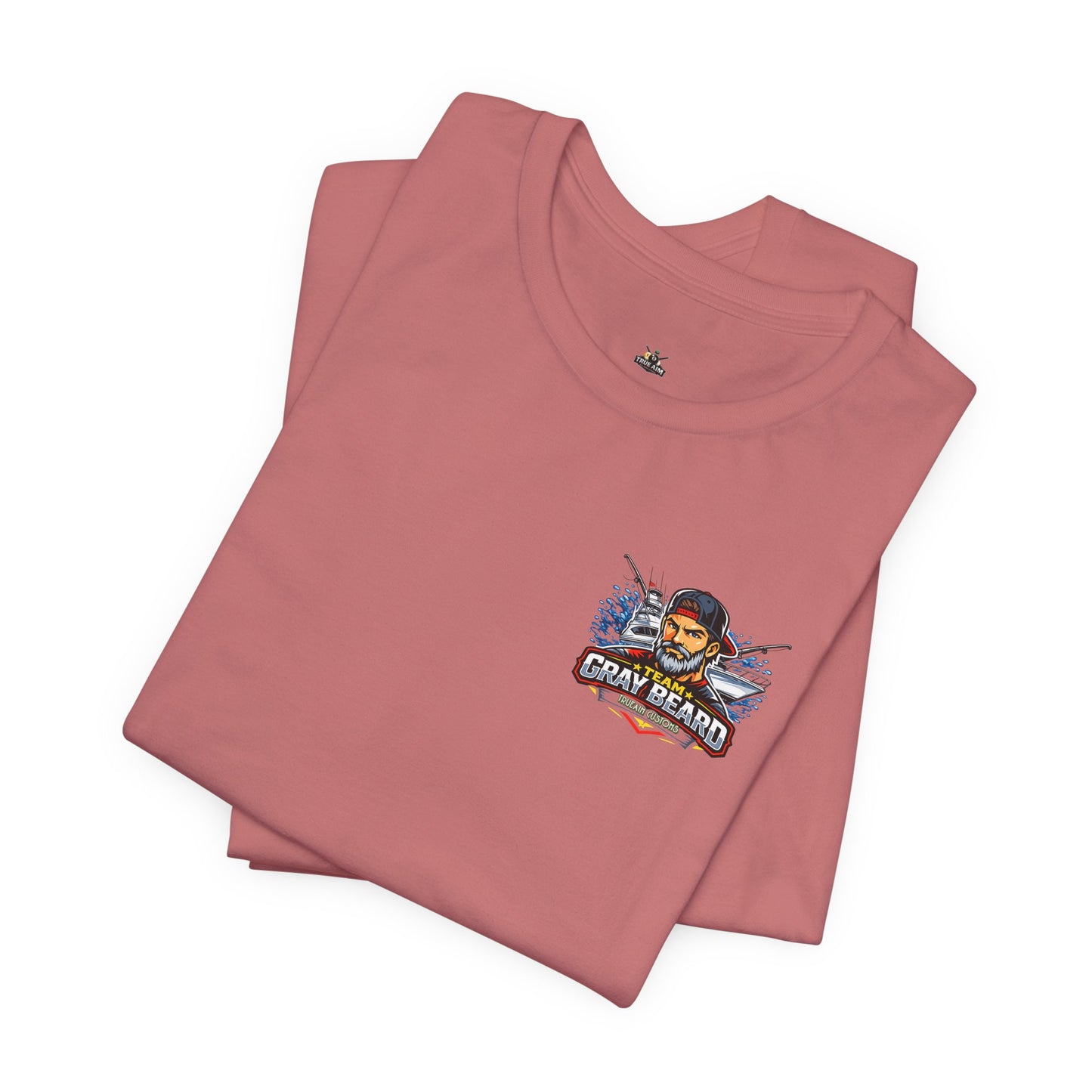 Gray Beard Fishing boat T-Shirt – "Team Gray Beard" Graphic Tee