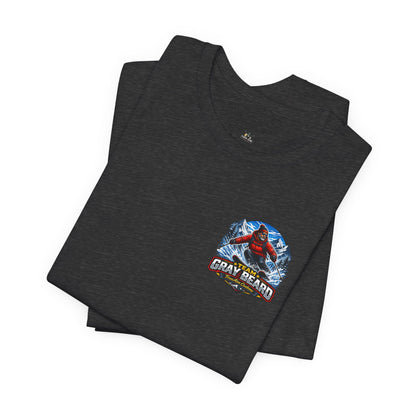 Gray Beard Ski Team T-Shirt — Vintage Mountain Skiing Graphic Tee