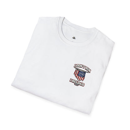 American Flag, AR 15- I don't run I reload 2A tee shirt unisex