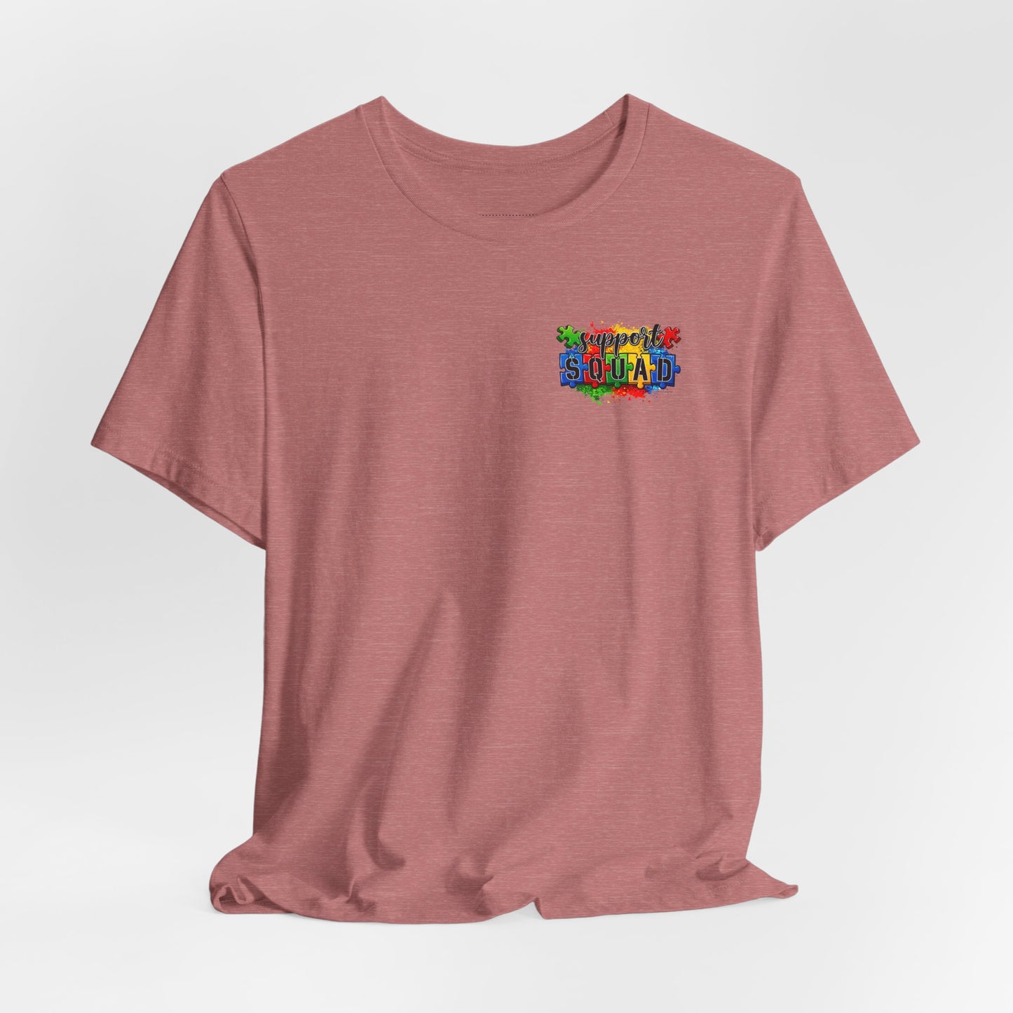 support squad, Be Kind Autism Puzzle T-Shirt