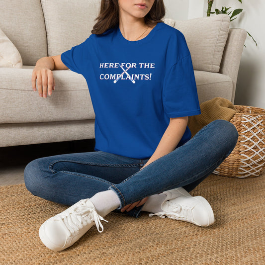 "Here for the Complaints!" Funny Sarcastic Billiards Tee