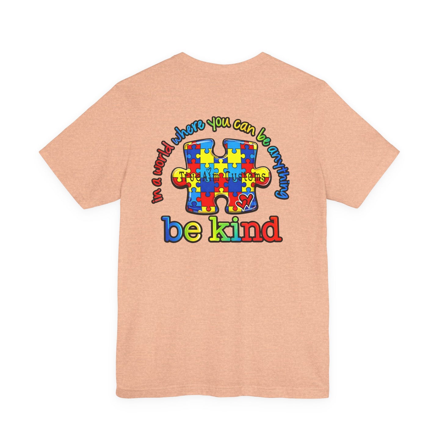 support squad, Be Kind Autism Puzzle T-Shirt