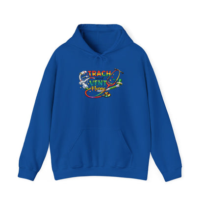 TRACH & VENT Nurse bold color Pullover