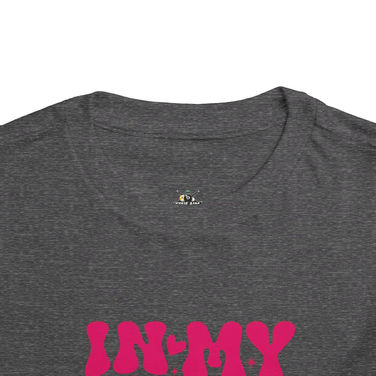 Toddler Tee — "In My Big Sister Era" Retro Pink Announcement Shirt