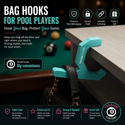 BAG HOLDER - CUE BAG, PURSE, WORK BAG, ETC