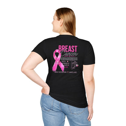Breast Cancer Awareness Pink Ribbon Tee